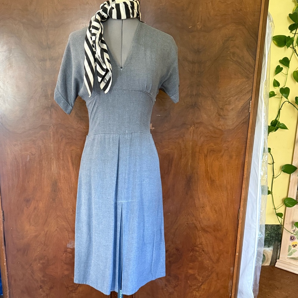 Vintage Grey Dress